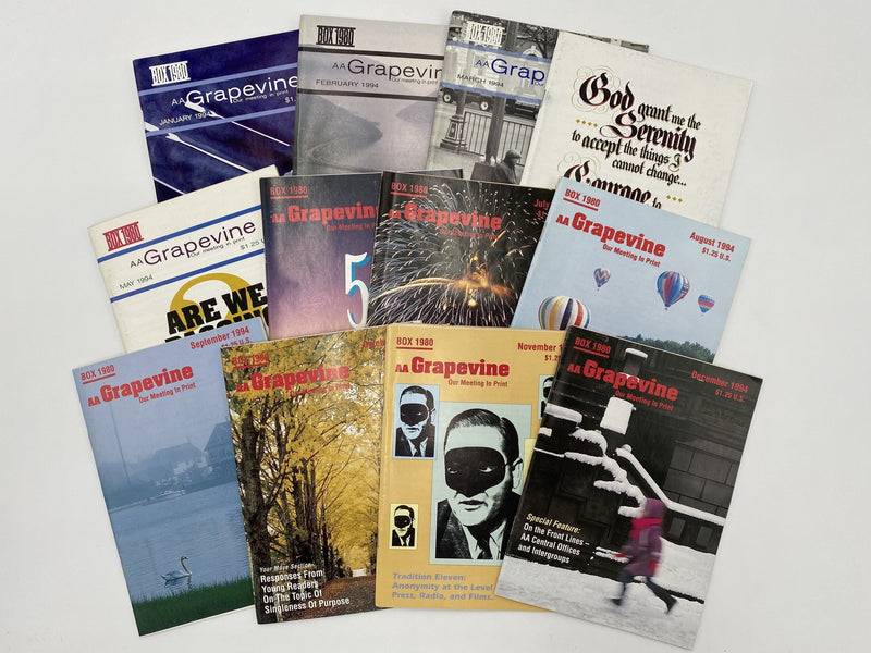 AA Grapevine - Complete Set of 1994 Recovery Collectibles
