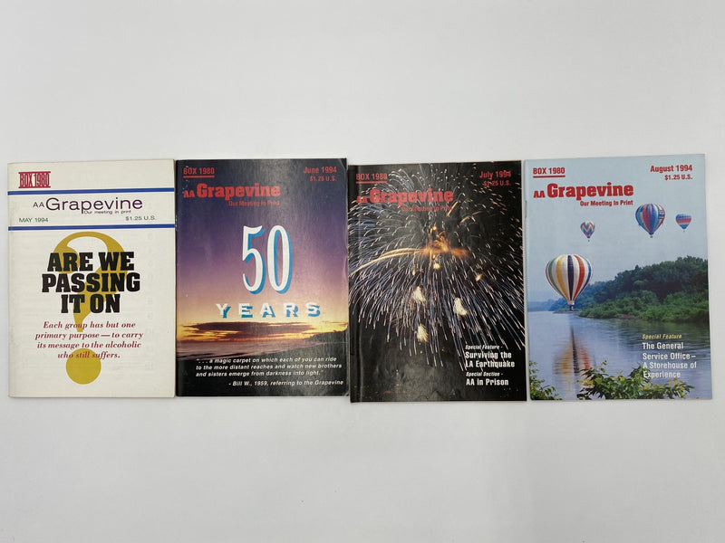AA Grapevine - Complete Set of 1994 Recovery Collectibles