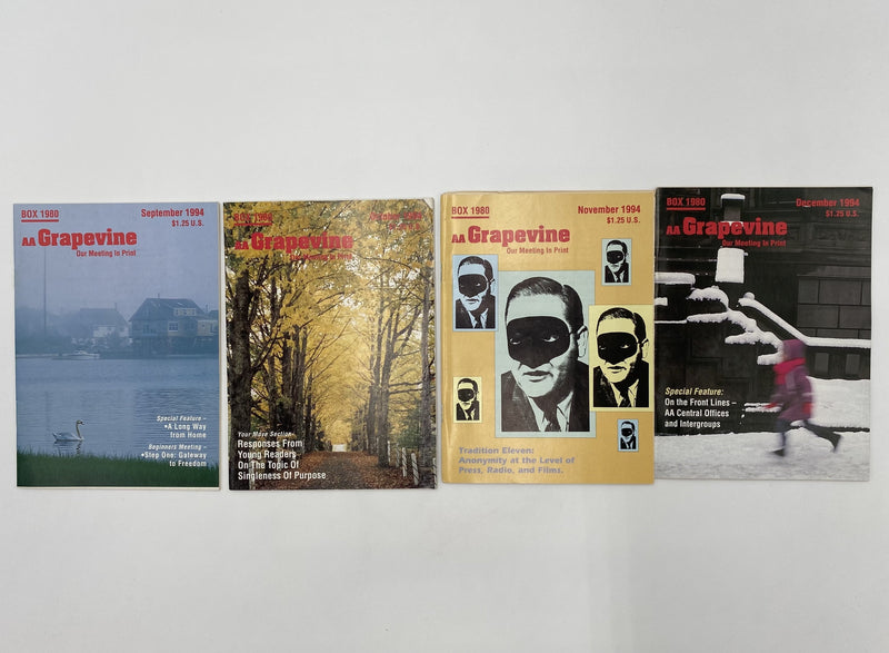 AA Grapevine - Complete Set of 1994 Recovery Collectibles
