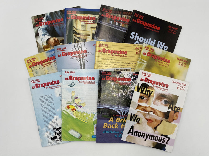 AA Grapevine - Complete Set of 2002 Recovery Collectibles