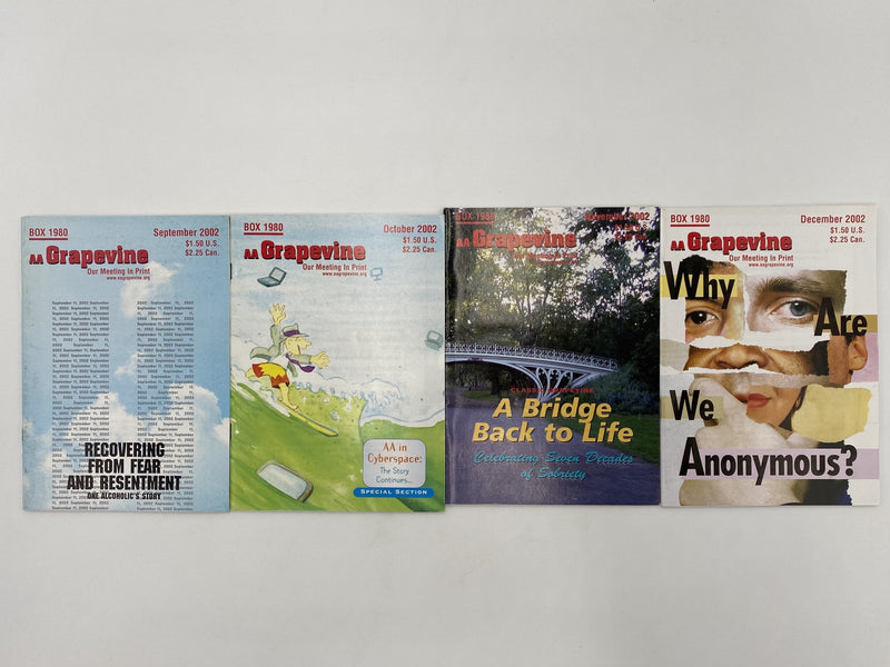 AA Grapevine - Complete Set of 2002 Recovery Collectibles