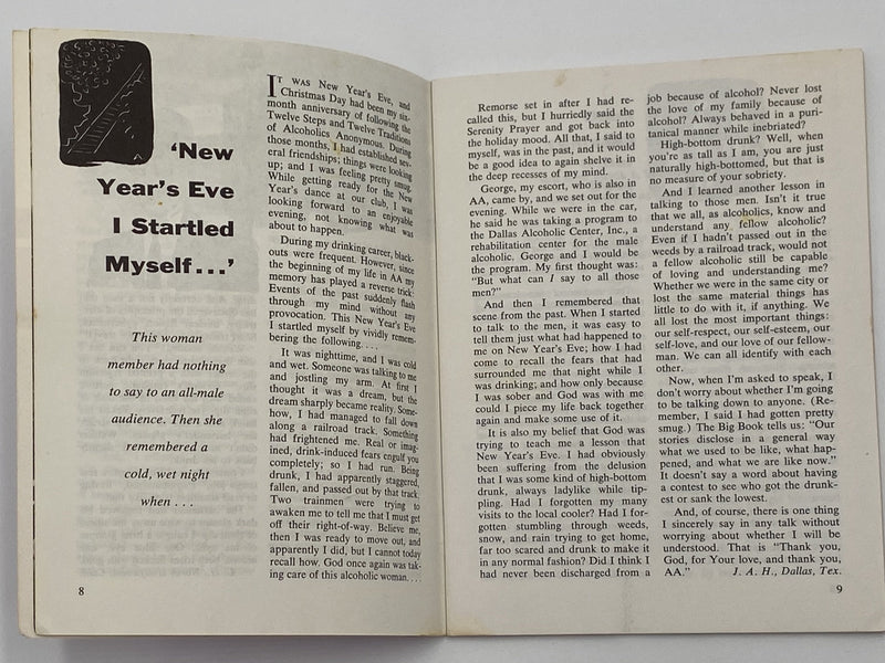 AA Grapevine - Convention Speakers - January 1969 Recovery Collectibles