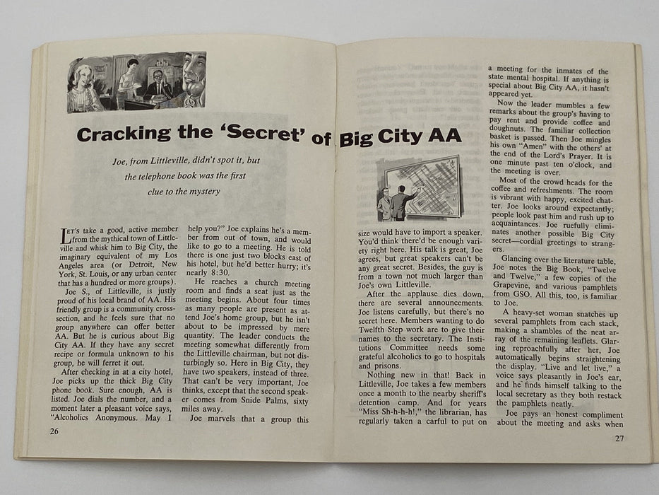 AA Grapevine - Cracking the ‘Secret’ of Big City AA - May 1969 Recovery Collectibles