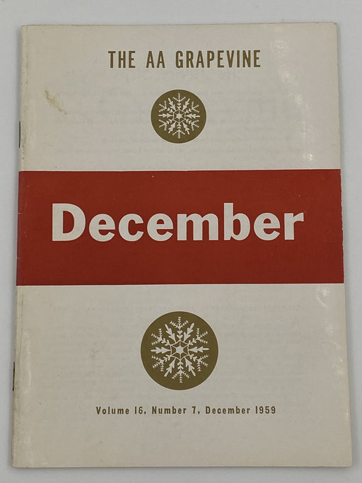 AA Grapevine - December 1959 Recovery Collectibles