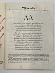 AA Grapevine - December 1968 - The Christmas Present Recovery Collectibles