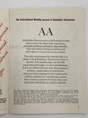 AA Grapevine - December 1975 Recovery Collectibles