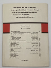 AA Grapevine - December 1975 Recovery Collectibles