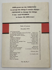 AA Grapevine - December 1975 Recovery Collectibles