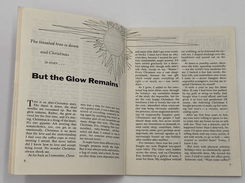 AA Grapevine - Depression and Loneliness - January 1971 Recovery Collectibles