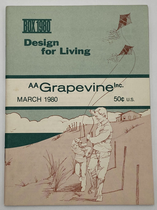 AA Grapevine - Design for Living - March 1980 Recovery Collectibles