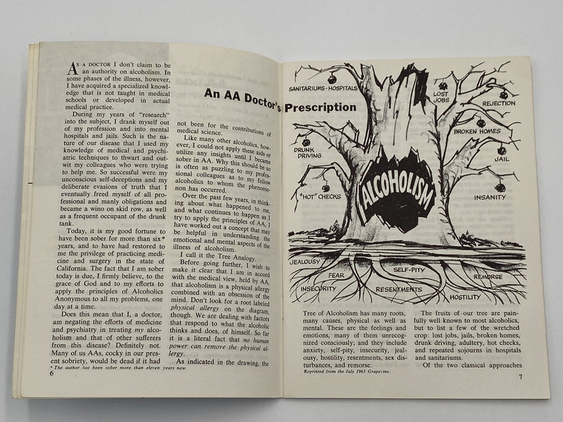 AA Grapevine - Doctors, Alcohol, and AA - October 1968 Recovery Collectibles