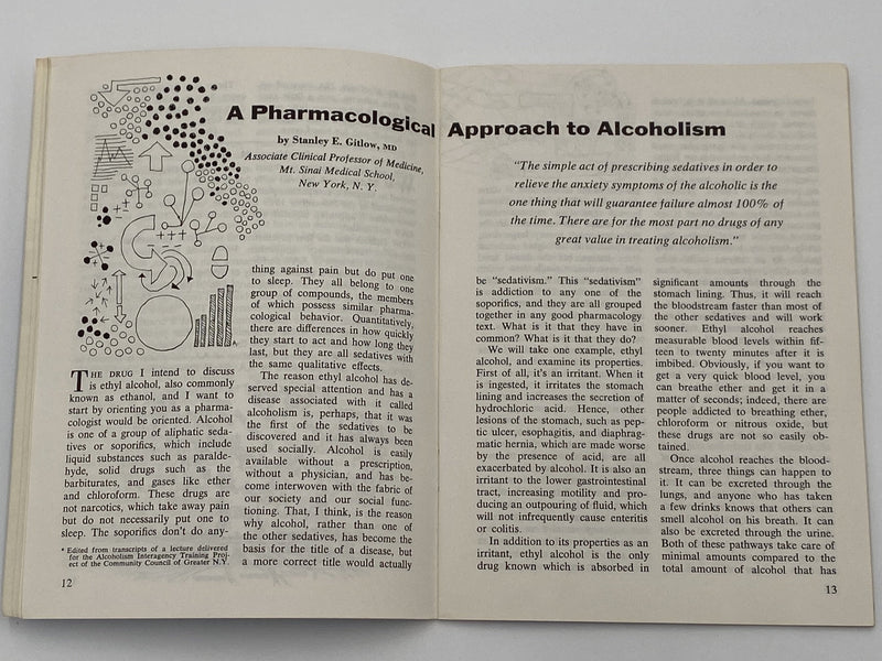 AA Grapevine - Doctors, Alcohol, and AA - October 1968 Recovery Collectibles