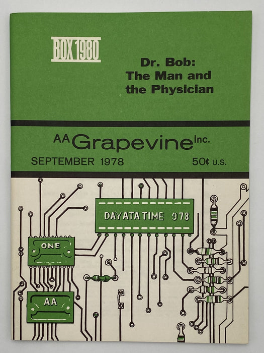 AA Grapevine - Dr. Bob - September 1978 Recovery Collectibles