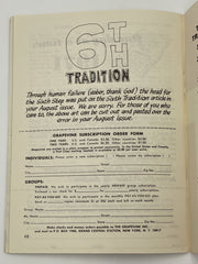 AA Grapevine - EGO - September 1970 Recovery Collectibles