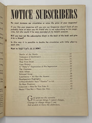 AA Grapevine - Easy Does It - July 1951 Recovery Collectibles