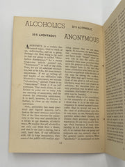 AA Grapevine - Easy Does It - July 1951 Recovery Collectibles