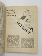 AA Grapevine - Easy Does It - July 1951 Recovery Collectibles