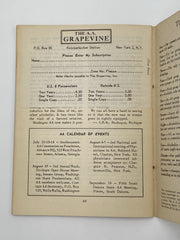 AA Grapevine - Easy Does It - July 1951 Recovery Collectibles