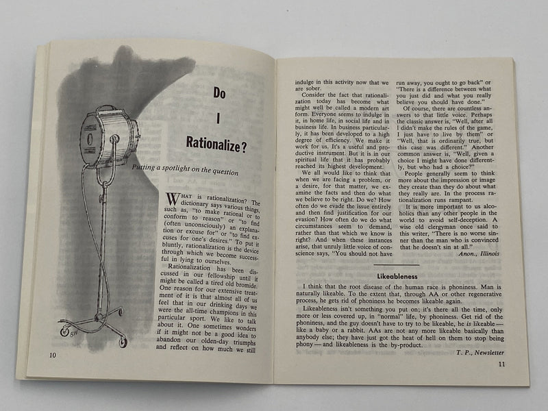 AA Grapevine - Faith Regained - September 1964 Recovery Collectibles