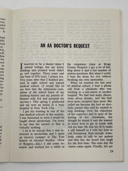 AA Grapevine - Faith Regained - September 1964 Recovery Collectibles