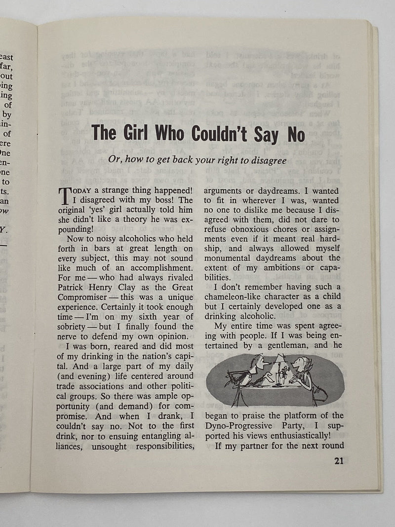 AA Grapevine - Faith Regained - September 1964 Recovery Collectibles