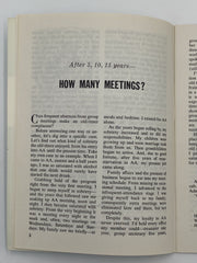 AA Grapevine - Fear - September 1963 Recovery Collectibles