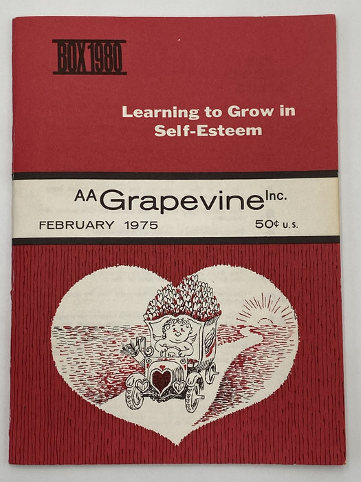 AA Grapevine - February 1975 - Self-Esteem Recovery Collectibles