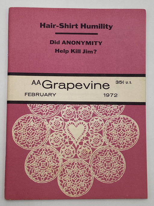 AA Grapevine - Fourth Concept - February 1972 Recovery Collectibles