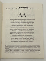 AA Grapevine - Fourth Tradition - April 1970 Recovery Collectibles