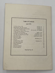 AA Grapevine - Fourth Tradition - April 1970 Recovery Collectibles