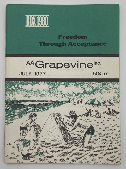 AA Grapevine - Freedom Under God - July 1977 Recovery Collectibles