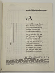 AA Grapevine - Gossip - May 1974 Recovery Collectibles