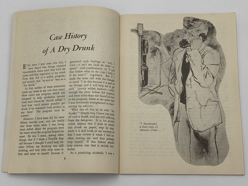 AA Grapevine - Hospitals and Prisons - August 1954 Recovery Collectibles