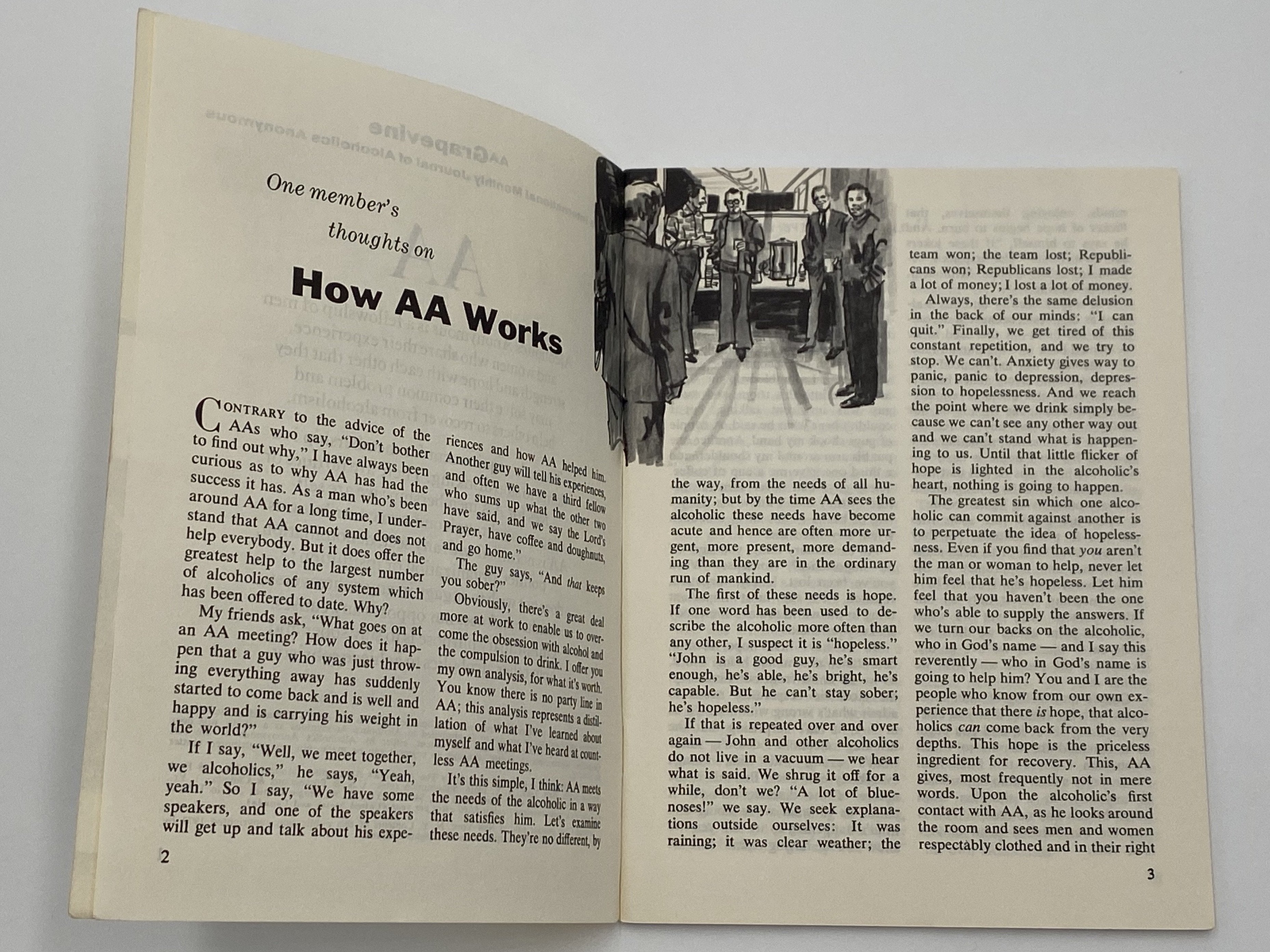 AA Grapevine - How AA Works - May 1972 — Recovery Collectibles