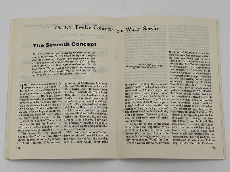 AA Grapevine - How AA Works - May 1972 Recovery Collectibles