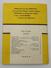 AA Grapevine - How AA Works - May 1972 Recovery Collectibles