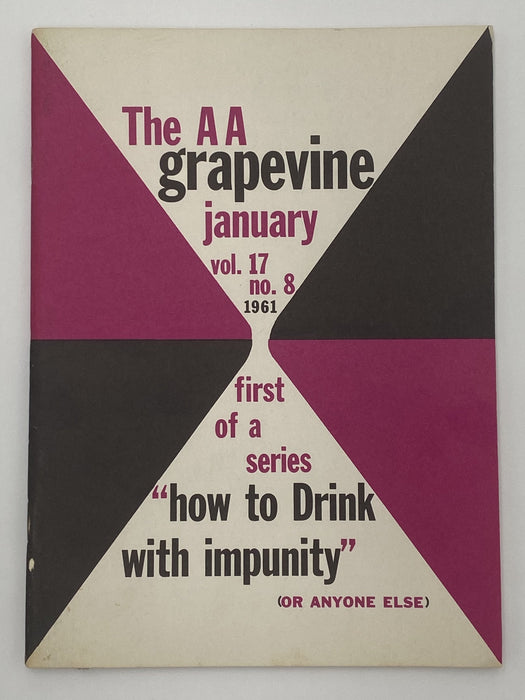 AA Grapevine - January 1961 Recovery Collectibles