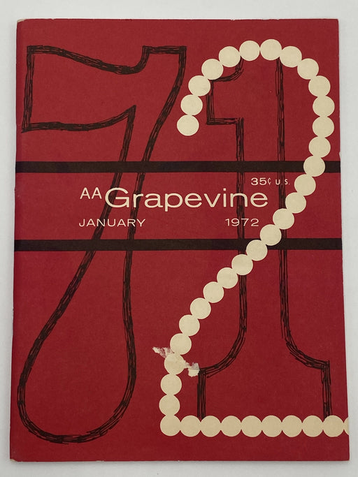 AA Grapevine - January 1972 Recovery Collectibles