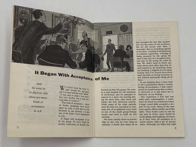 AA Grapevine - January 1972 Recovery Collectibles