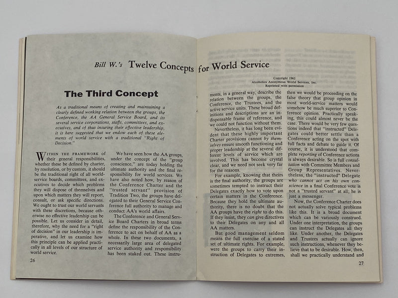 AA Grapevine - January 1972 Recovery Collectibles