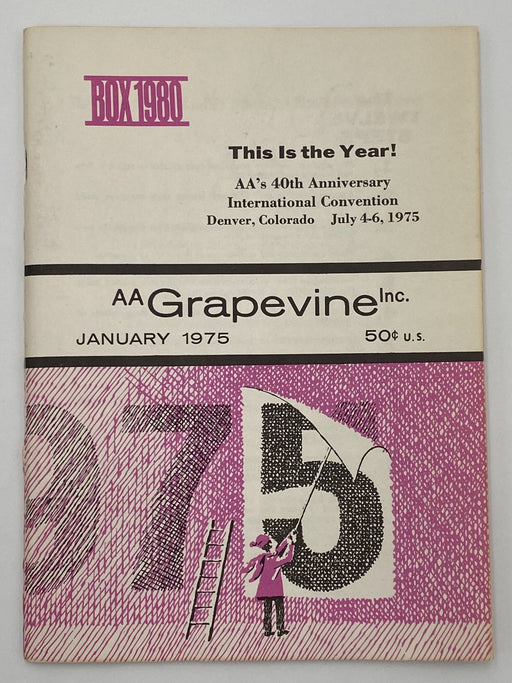 AA Grapevine - January 1975 - This is the Year Recovery Collectibles