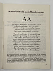 AA Grapevine - January 1975 - This is the Year Recovery Collectibles