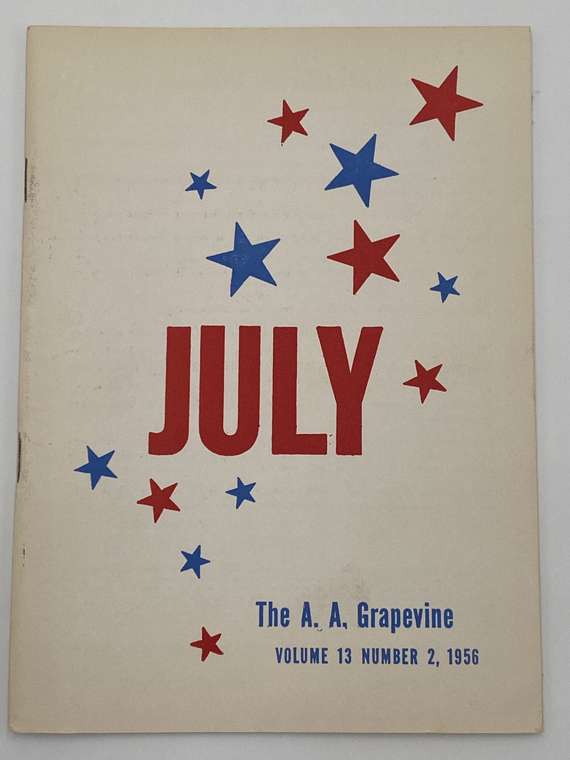 AA Grapevine - July 1956 Recovery Collectibles