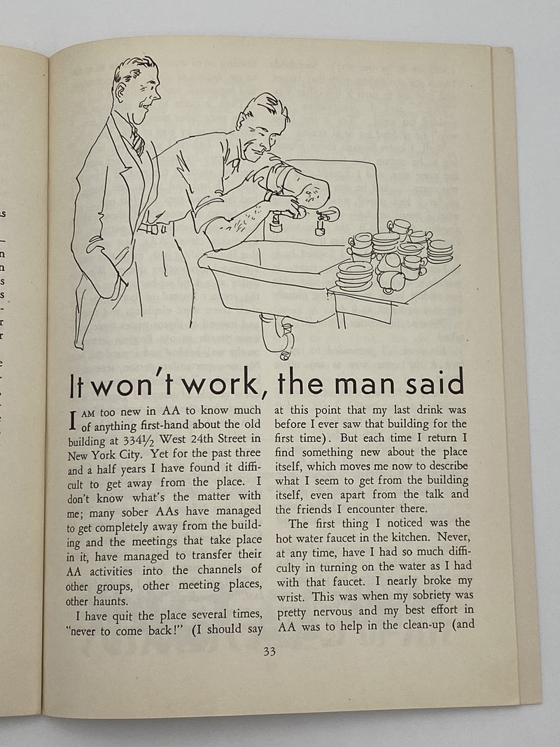 AA Grapevine - July 1956 Recovery Collectibles