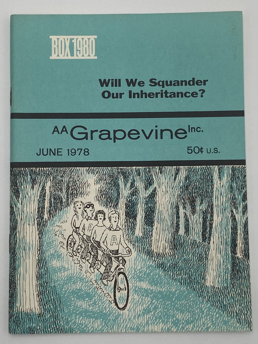 AA Grapevine - June 1978 Recovery Collectibles