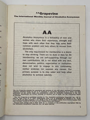 AA Grapevine - Let Go and Let God - November 1964 Recovery Collectibles