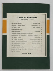 AA Grapevine - Let Go and Let God - November 1964 Recovery Collectibles