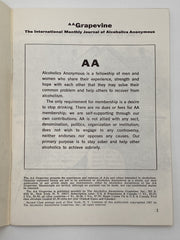AA Grapevine - Loners - June 1967 Recovery Collectibles