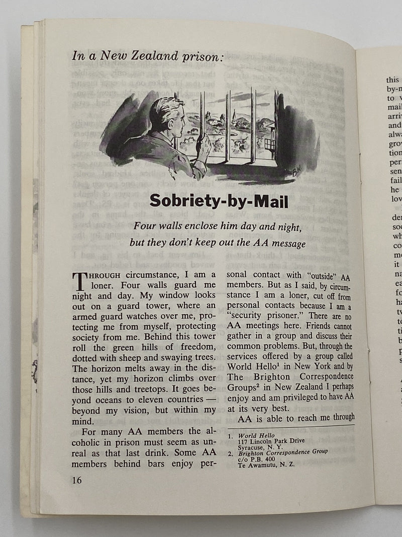 AA Grapevine - Loners - June 1967 Recovery Collectibles