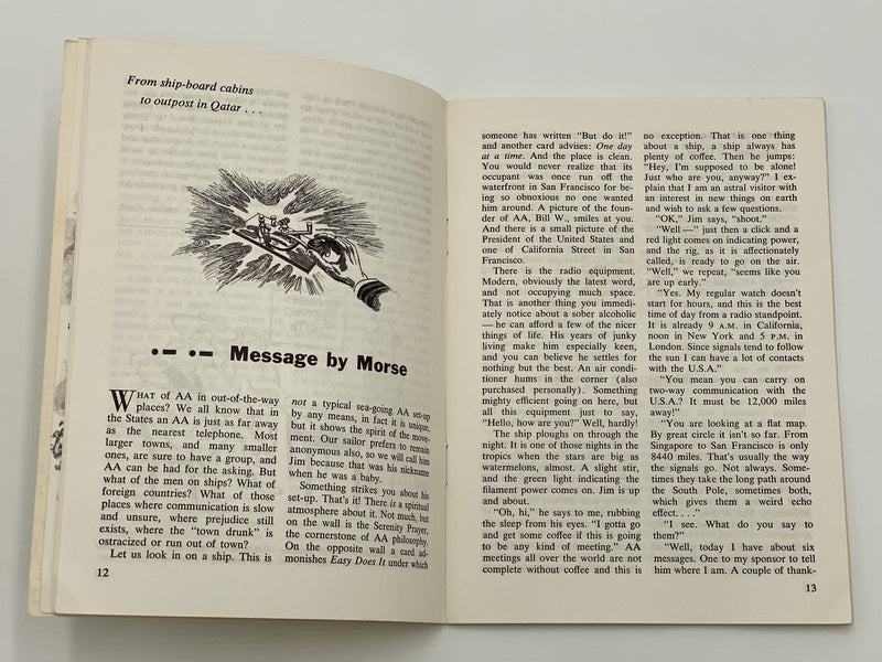 AA Grapevine - Loners - June 1967 Recovery Collectibles